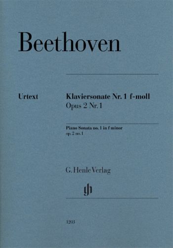 KLAVIERSONATE NR.1 f OP.2-1(PERAHIA)  ピアノソナタ第1番　ヘ短調　（ペライア運指）（ピアノソロ）  