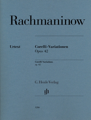 CORELLI-VARIATIONEN OP.42  【ヘンレ社原典版】コレルリの主題による変奏曲　作品42  