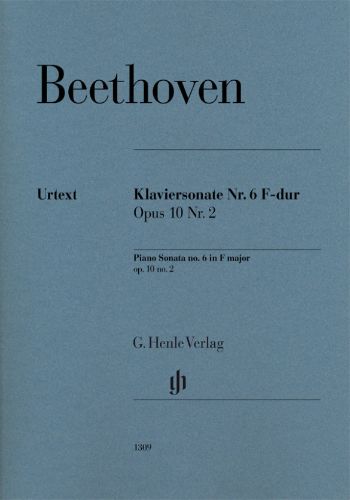 KLAVIERSONATE Nr.6 F OP.10-2  ピアノソナタ第6番　ヘ長調  