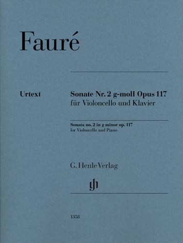 SONATE NO.2 OP.117  【ヘンレ社原典版】チェロソナタ第2番（チェロ、ピアノ）  