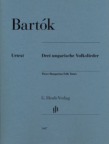 3 ungarische Volkslieder für Klavier  【ヘンレ社原典版】3つのハンガリー民謡  