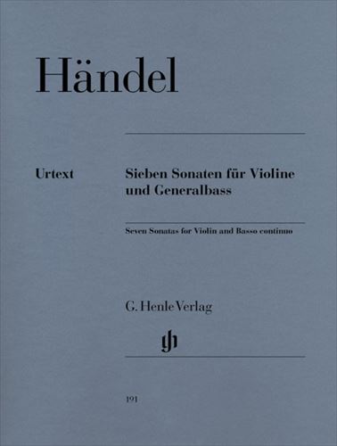 7 VIOLINSONATEN  【ヘンレ社原典版】7つのヴァイオリンソナタ集（ヴァイオリン、ピアノ）  