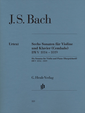 6 VIOLINSONATEN　BWV1014-1019  6つのヴァイオリンソナタ集（ヴァイオリン、ピアノ）　  