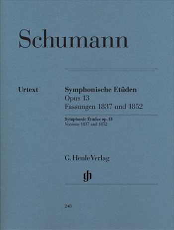 SINFONISCHE ETUDEN OP.13  交響的練習曲　作品13（初稿版付き）  