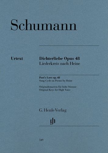 DICHTERLIEBE OP.48  【ヘンレ社原典版】詩人の恋　作品48  