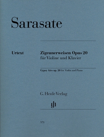 ZIGEUNERWEISEN OP.20  ツィゴイネルワイゼン　作品20（ヴァイオリン、ピアノ）  