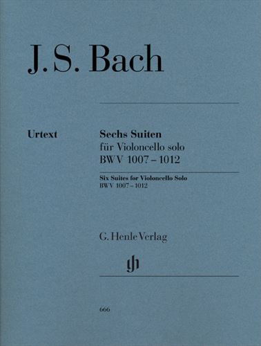 6 SUITE BWV1007-1012