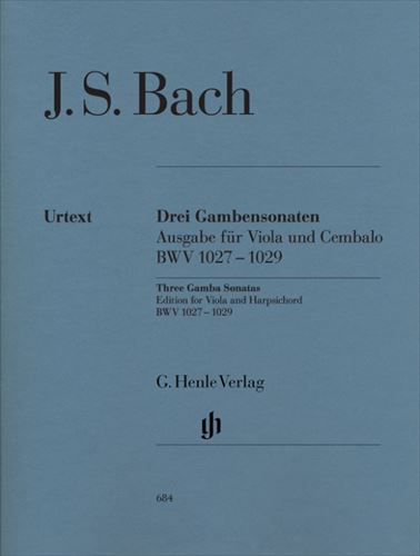 SONATAS BWV1027-1029