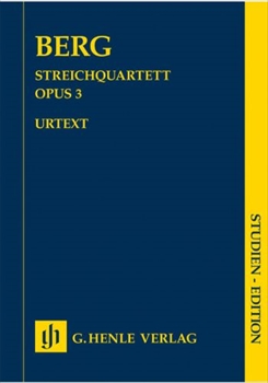 STREICHQUARTETT OP.3  弦楽四重奏曲　作品3（小型スコア）  
