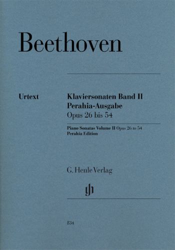 Klaviersonaten Band 2 (op.26-54)(PERAHIA)  ピアノソナタ集第2巻（ペライア運指版）  