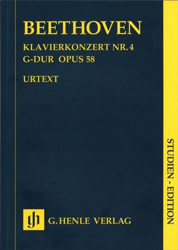 KLAVIERKONZERT NR.4 G OP.58  ピアノ協奏曲第4番　ト長調　（小型スコア）  