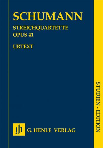 STREICHQUARTETTE OP.41  弦楽四重奏曲 作品41(全3曲)　（小型スコア）  