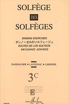 SOLFEGE DES SOLFEGES 3C(S/A)  ダンノーゼルのソルフェージュ 3C 伴奏なし  