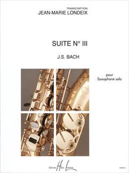 SUITE NO.3 BWV1009  無伴奏チェロ組曲 第3番 (アルトサックス編曲版)  