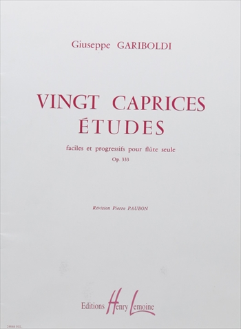 20 CAPRICES-ETUDES OP.333  20のエチュードカプリス  