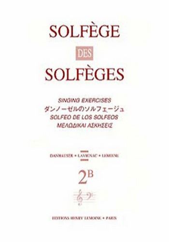 SOLFEGE DES SOLFEGES 2B(A/A)  ダンノーゼルのソルフェージュ 2B 伴奏付き  