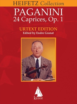 24 Caprices(HEIFETZ)  24のカプリス（ハイフェッツ校訂）（ヴァイオリンソロ）  