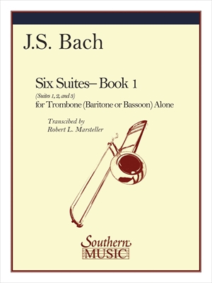 【特価品】6 SUITE BOOK.1(NO.1-3)  6つの無伴奏チェロ組曲　第1巻（１～３番）（トロンボーンソロ）  