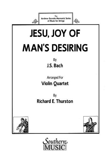 Jesu, Joy of Man's Desiring  主よ、人の望みの喜びよ（ヴァイオリン四重奏）  