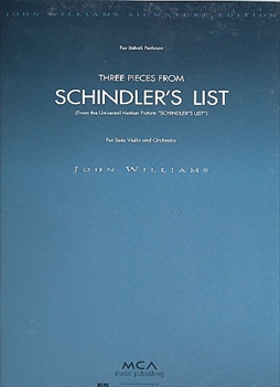 3 PIECES FROM SCHINDLER'S LIST  映画「シンドラーのリスト」より3つの小品（大型スコア）  