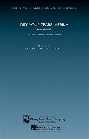 【特価品】DRY YOUR TEARS ,AFRICA for Chorus,Children's Chorus and Orchestra&nbsp;&nbsp;映画「AMISTAD」より（大型スコア）&nbsp;&nbsp;