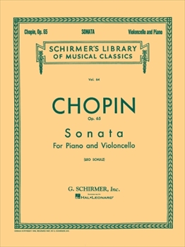 SONATA OP.65  チェロソナタ（チェロ、ピアノ）  