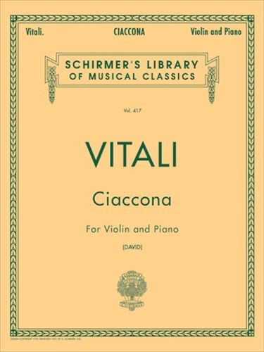 CIACCONA  シャコンヌ（ヴァイオリン、ピアノ）  