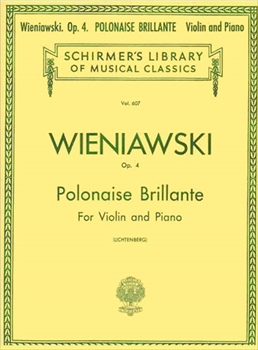 POLONAISE BRILLIANTE OP.4  華麗なるポロネーズ（第1番）（ヴァイオリン、ピアノ）  