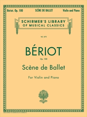 SCENE DE BALLET OP.100  バレエの情景（ヴァイオリン、ピアノ）  