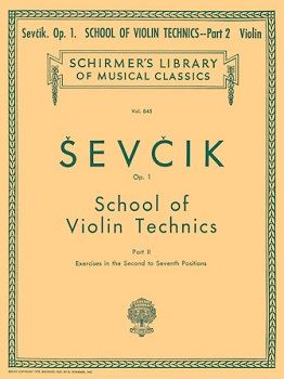 ★特価品★　SCHOOL OF VIOLIN TECHNICS OP.1-2  ヴァイオリン技巧教本 作品1 第2巻  