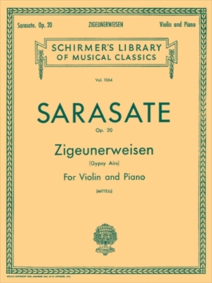 ZIGEUNERWEISEN(MITTELL)  ツィゴイネルワイゼン（ミッテル校訂）（ヴァイオリン、ピアノ）  