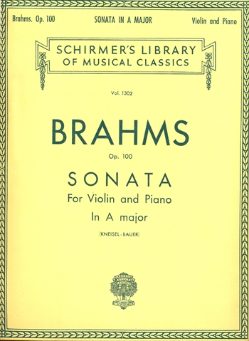 SONATA IN A OP.100  ヴァイオリンソナタ 第2番 イ長調 作品100（ヴァイオリン、ピアノ）  
