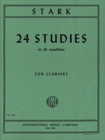 24 STUDIES IN ALL TONALITIES  全調による24の練習曲（クラリネットソロ）  