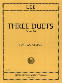 3 DUETS OP.36  3つのチェロ二重奏曲  