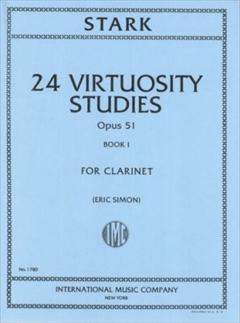 24 VIRTUOSITY STUDIES OP.51 BK.1  24の技巧的練習曲 作品51 第1巻（クラリネットソロ）  