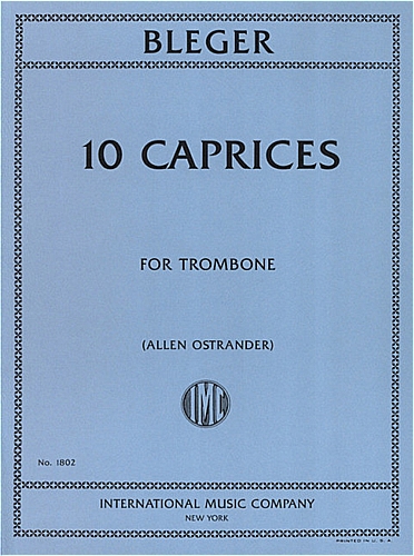 【特価品】10 CAPRICES&nbsp;&nbsp;１０のカプリス（トロンボーンソロ）&nbsp;&nbsp;