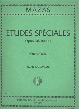 ETUDES SPECIALES OP.36 BK.1  特別なエチュード（ヴァイオリンソロ）  