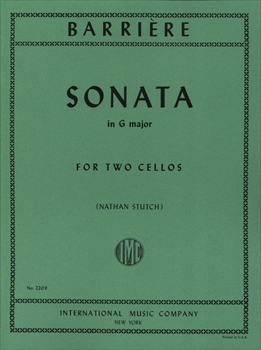 SONATA G  チェロ二重奏のためのソナタ ト長調  