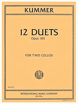 12 DUETS OP.105  12のチェロ二重奏曲  