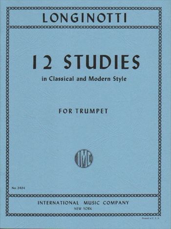 12 STUDIES IN CLASSICAL AND MODERN STYLE  古典的および現代的様式による12の練習曲  