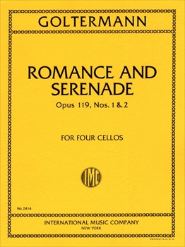 ROMANCE & SERENADE OP.119  ロマンスとセレナード（チェロ四重奏）  