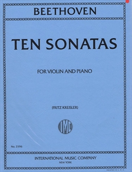 10 SONATAS(KREISLER)  10のヴァイオリンソナタ集（クライスラー校訂）（ヴァイオリン、ピアノ）  
