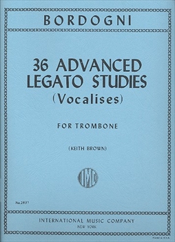 36 ADVANCED  LEGATO STUDIES(VOCALISES)  36の上級レガートスタディ（ヴォカリーズ）（トロンボーンソロ）  