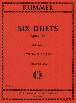 6 DUETS OP.156 VOL.2(4-6) (ED.SOLOW)  6つのチェロ二重奏曲  第2巻  