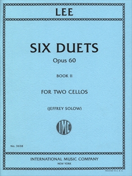 6 DUETS OP.60 VOL.2(SOLOW)  6つのチェロ二重奏曲 作品60 第2巻（4番ー6番）  
