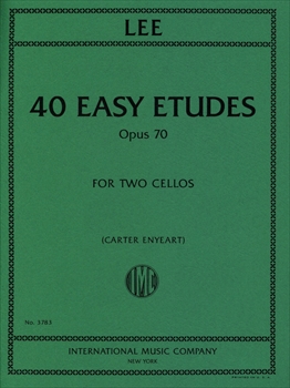 40 EASY ETUDES OP.70  チェロ二重奏のための40のエチュード  