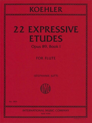 22 EXPRESSIVE ETUDES OP.89 BOOK1