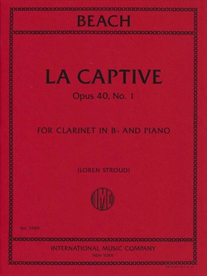 LA CAPTIVE OP.40 NO.1