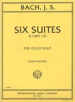 6 SUITES(BECKER)  6つの無伴奏チェロ組曲（ベッカー校訂）  
