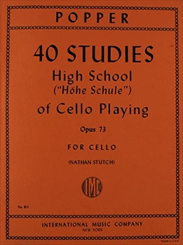 40 STUDIES(HIGH SCHOOL OF VC PLAYING) OP.73  40のエチュード（チェロ奏法の高等学習）  